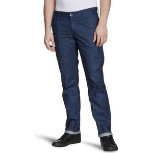 Cross Jeans Heren Broeken, Blauw (True marine), Fabrikant maat 33W x 36L