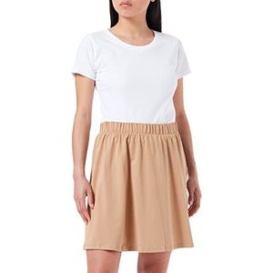 PIECES Dames PCANG HW Skirt BC minirok, tannin, XS