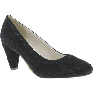 HIRSCHKOGEL Dames 3006805 Pumps, Zwart Zwart Zwart 002, 40 EU