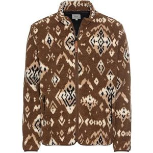 camel active Fleecejack, Sepia Brown, 4XL