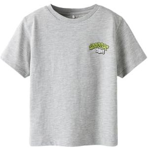 NAME IT Nmmkieran Ss Nreg Top Box, gemengd grijs, 98