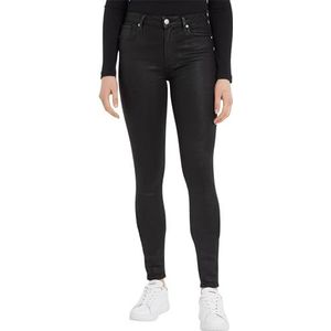 Tommy Hilfiger Denim broek voor dames, Zwart gecoat, 31W / 30L