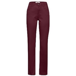 BRAX Dames Style Carola Winter Dream broek, rood (cherry), 32W / 30L
