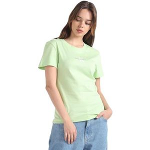 Calvin Klein Jeans S/S gebreide tops voor dames, Exotische Mint, XS