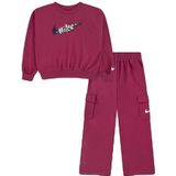 Nike Sportswear Joggingpak  aubergine / donkerroze / zwart / wit
