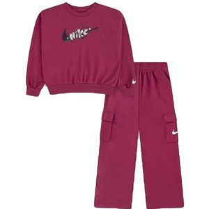Nike Sportswear Joggingpak  aubergine / donkerroze / zwart / wit