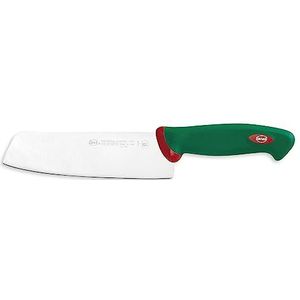 Sanelli Premana Professional Japans mes, roestvrij staal, groen/rood, 31,0 x 3,0 x 6,0 cm