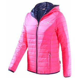 Black Crevice dames gewatteerde jas dons-look, roze, 36