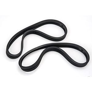 Rolly Toys Loopbanden (loopringen 308 x 98 mm voor wielen, 2 stuks, accessoire voor trapvoertuigen) 28700050580, zwart