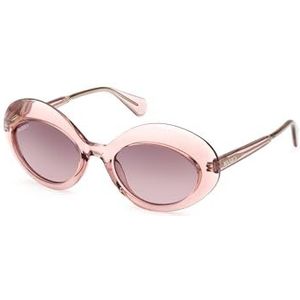 MAX &CO MO0080 bril, glanzend roze, 52/21/140 voor dames, glanzend roze