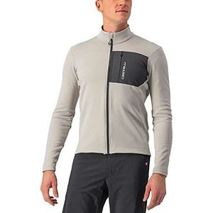 CASTELLI Unltd Trail Sweatshirt voor heren, grijs/donkergrijs travertijn, S