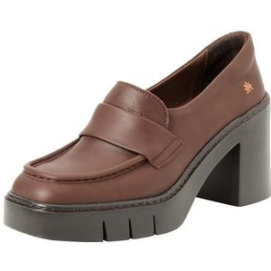 ART 1972 Berna, platform voor dames, Nappa Brown, 36 EU