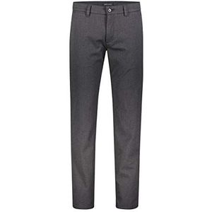 MAC Jeans Heren Lennox Straight Jeans, grijs (Grey Stone Houndstooth 077h), 32W x 34L