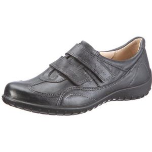 Jomos Sneaker 2 02803 dames lage schoenen, zwart, zwart Rimini, 44 EU Breed