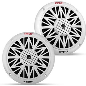 Pyle Marine Luidsprekers - 2-weg Waterdichte en Weerbestendige Speakers -13 cm Maritieme Luidsprekers - Buitenluidsprekers - Audio Stereo Geluidssysteem - 150 Watt - Slank Ontwerp - 1 Paar