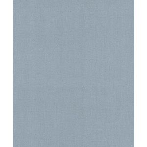 Rasch Behang 633658 - Unitbehang van vlies in blauw uit de collectie Color your life - 10,05 m x 0,53 m (LxB)