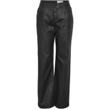 Noisy May - Nmyolanda Nw Wide Leg Coated Denim - Zwart - Jeans