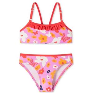 Schiesser Meisjesbustier, bikiniset, badpak, sneldrogend, Roze 180935, 128 cm