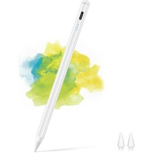 Tymyp Stylus Pen voor iPad, zeer nauwkeurige palm rejection pen compatibel met iPad Pro (11""/12.9""), iPad Air 3e & 4e generatie, iPad 6th/7th/8e generatie, iPad Mini 5e Gen, E07 (wit)