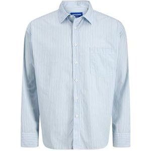 Jack & Jones - Overhemd - Duifblauw - Lange Mouw - Comfort Fit