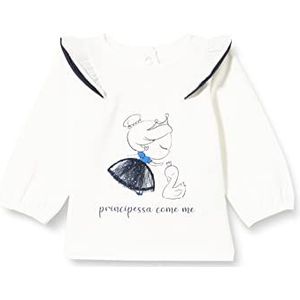 Chicco T-shirt met lange mouwen (763), meisjes 0-24, Wit, 12 Maanden