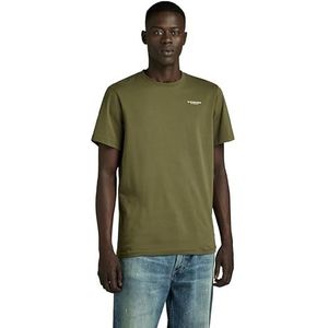 G-Star RAW Slim Fit T-shirt met Logo Groen