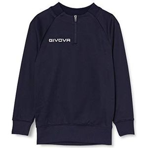 Givova Maglia Tecnica (halve rits) 500 sweatshirt, heren, blauw, 2XS