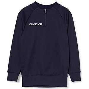 Givova Maglia Tecnica (halve rits) 500 sweatshirt, heren, blauw, 3XS