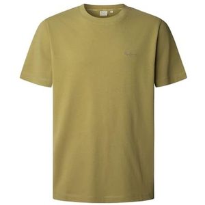 Pepe Jeans - Groen Katoenen T-shirt - Heren