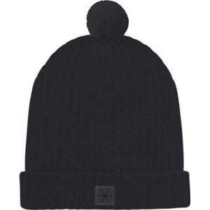 Pinokio warme wintermuts, 50% katoen, 45% acryl, 5% polyurethaan, zwart, jongens, maat 47-52 (50), BLACK W23, 50 cm