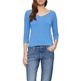 T-shirt - Lyocell - 3/4 Mouwen - Col en V - Casual