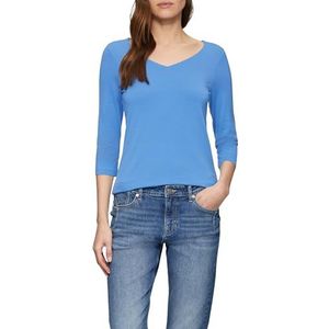 T-shirt - Lyocell - 3/4 Mouwen - Col en V - Casual