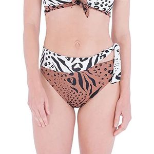 Hurley Animix Bikinisbroekje voor dames, met hoge taille