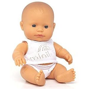 Miniland Babypop Europese Jongen - 21 cm