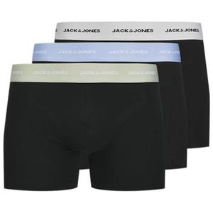 JACK & JONES Heren Jactom Bamboo Trunks 3 Pack Pls (3 stuks), zwart, xx_l