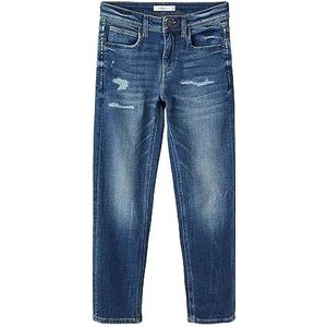 NAME IT Meisjesbroek, blauw (medium blue denim), 158 cm