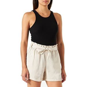 TOM TAILOR Denim Dames Stoffen bermuda shorts 1030968, 10336 - Light Cashew Beige, XL