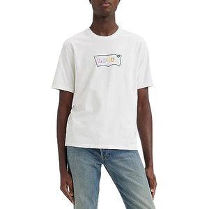 Levi's Ss Relaxed Fit Tee T-shirt Mannen, Batwing Logo White+, M