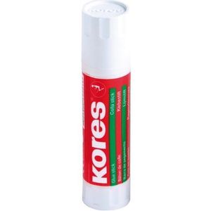 Kores Lijmstift Premium, oplosmiddelvrij, 20 g, 24 stuks, wit