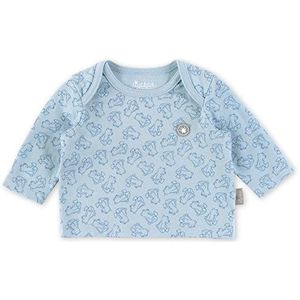 Sigikid Baby-jongens Classic shirt met lange mouwen van biologisch katoen T-shirt, lichtblauw, 56