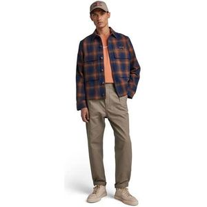 G-Star Raw heren Broek Worker Chino Relaxed, Bruin (Turf), 29W / 30L