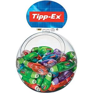 Tipp-Ex Correctieroller Microtape Twist 60 Stuk blau, rot, lila und grün
