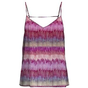 Onlnova Life Paris Singlet AOP PTM, Phlox Pink/Aop: 479 Power Zigzag, 36