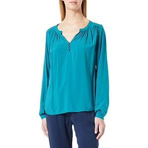 Q/S designed by - s.Oliver Dames 50.2.51.10.100.2117727 Shirt, Blue Green, 32