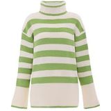 BLONDA - Trui - Groen - Knitwear - Col