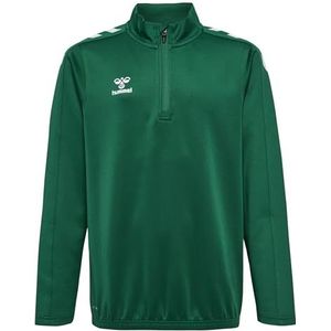 Hummel - Hmlcore XK Half Zip - Trainingsjack - Groen - Kids
