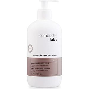 Cumlaude Lab Higiene Íntima Deligyn - Gel Limpiador Íntimo para Menopausia y Climaterio, con pH Neutro y Aloe Vera, Fórmula Suave - 500 ml