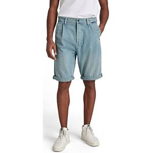 G-STAR RAW Heren Worker Chino Relaxed Shorts, Blauw (Vintage Hawaiian Ocean C966-C949), 36W Regular