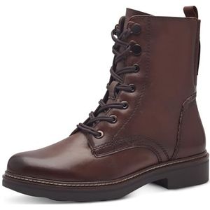 Tamaris Dames Comfort Lace Boot Flat 8-85107-43 Modelaarzen, bruin (chestnut), 38 EU Breed