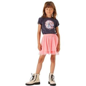 N44603_Girls T-shirt ss, Galaxy Blue., 116 cm